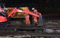Ballast track replacement during engineering hours – a big step forward.