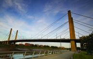 Queen Street bridge in Newport Wales. Image by www.zephnixon.co.uk